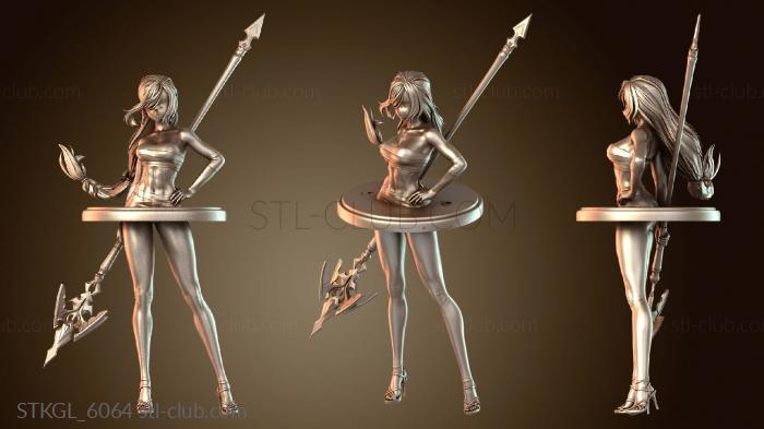 Статуэтки девушки Genshin Impact Shen He