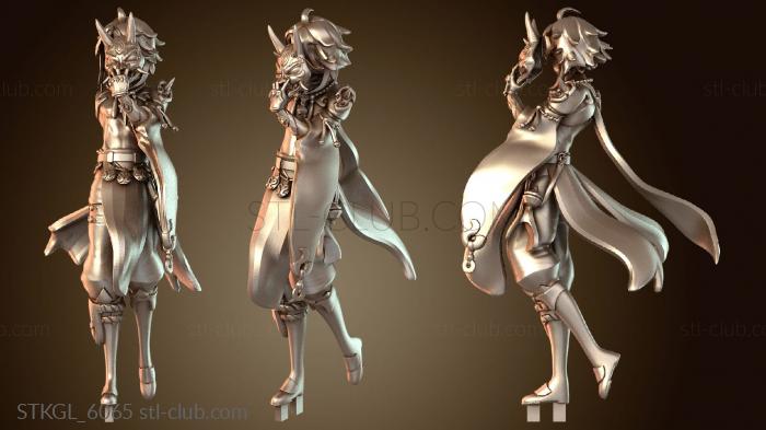 Статуэтки девушки Геншин Импакт Сяо