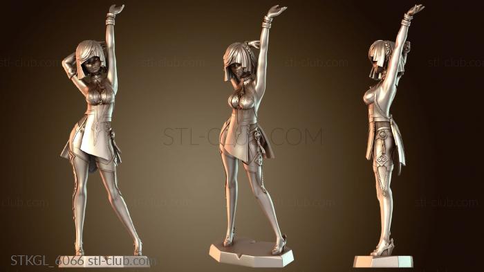 Статуэтки девушки Фигурка Йелан из Genshin Impact