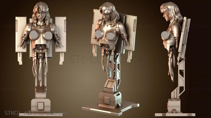 Статуэтки девушки Призрак в доспехах Мастер кукол