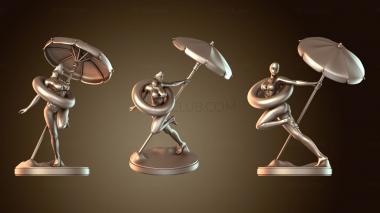 3D модель Призрак в доспехах (STL)