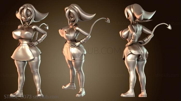 Статуэтки девушки Готи