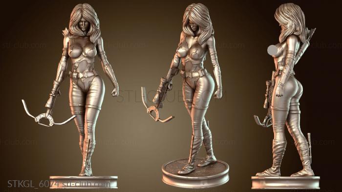 Статуэтки девушки GI Joe Scarlet Arrows and Quiver