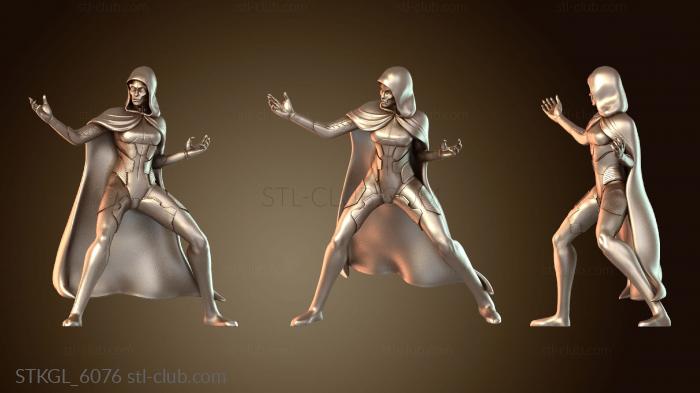 Статуэтки девушки Гигантский причудливый