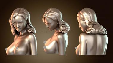 3D модель Любопытная девочка (STL)