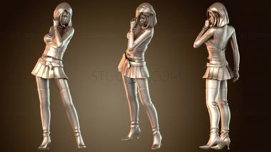 3D модель Милая девушка (STL)