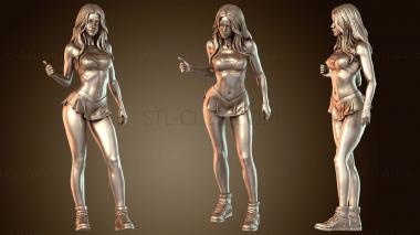 3D модель Нежная девочка (STL)