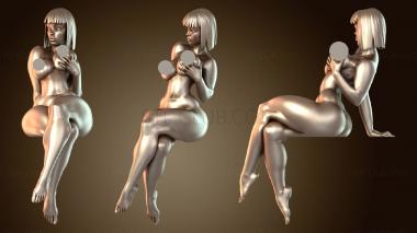 3D модель Стойкая девочка (STL)