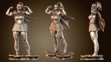 3D модель Девушка черная (STL)