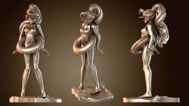 3D модель Тихая девочка (STL)