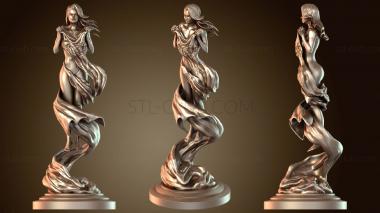 3D модель Девушка-генерал (STL)