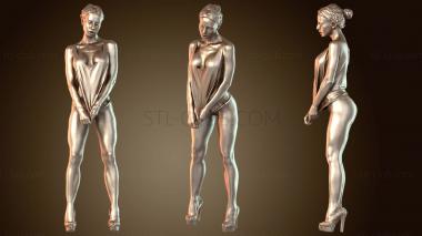 3D модель Соблазнительная девушка (STL)