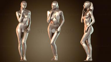 3D модель Грациозная девушка (STL)