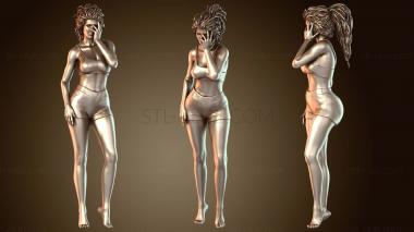 3D модель Уютная девочка (STL)