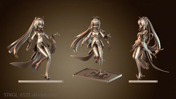 Статуэтки девушки Gray World Corp Кокоми