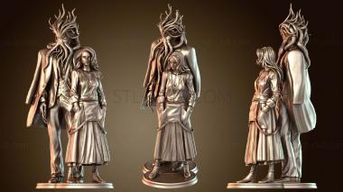 3D модель Сцена из «Красавицы и чудовища» (STL)