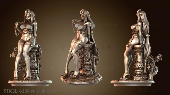 Статуэтки девушки Ханни Банни