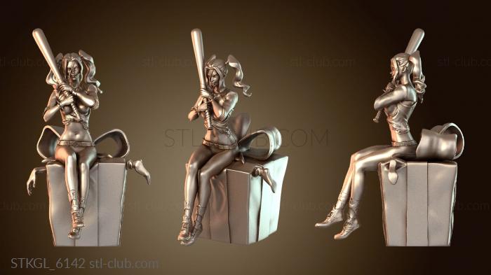 Статуэтки девушки Оружие Харли Квинн