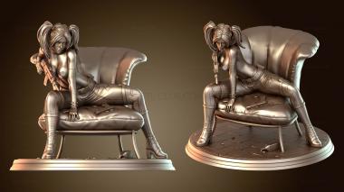 3D модель Харли Квинн SFW (STL)