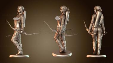 3D модель Соколиный глаз Кейт NSFW (STL)