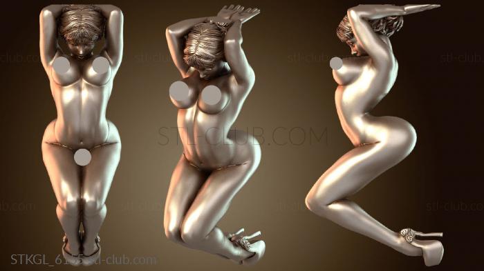 Статуэтки девушки Каблуки выше