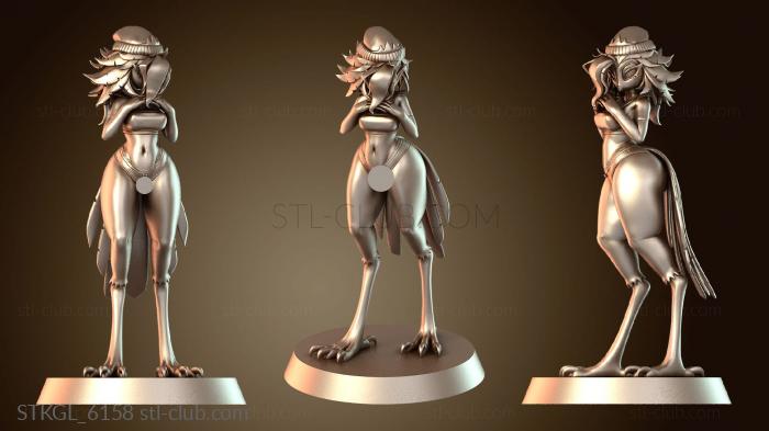 Статуэтки девушки Октавия NSFW Адский Босс