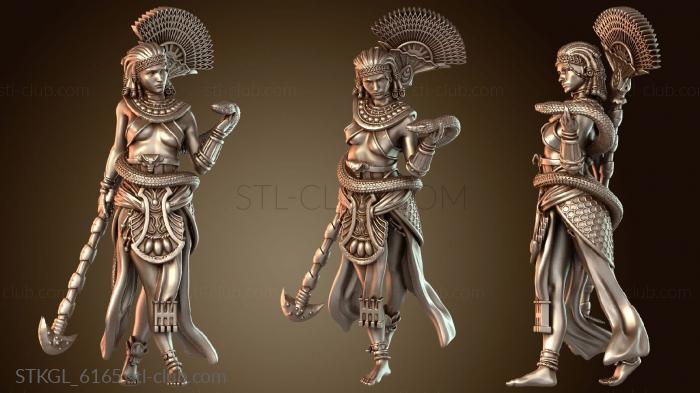 Статуэтки девушки Герой Анфотеп