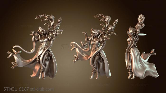 Статуэтки девушки Улыбающаяся Белоснежка