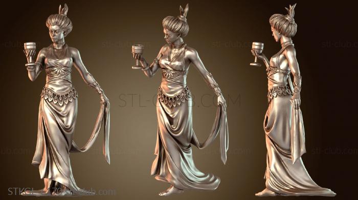 Статуэтки девушки Элегантная Гетера