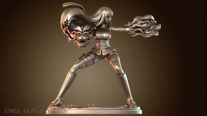 Статуэтки девушки Хината Азерама