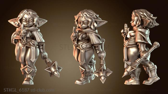 Статуэтки девушки Холли Гоблин Священник