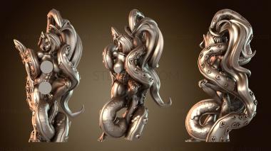 3D модель Honeko NSFW Щупальце стоит (STL)