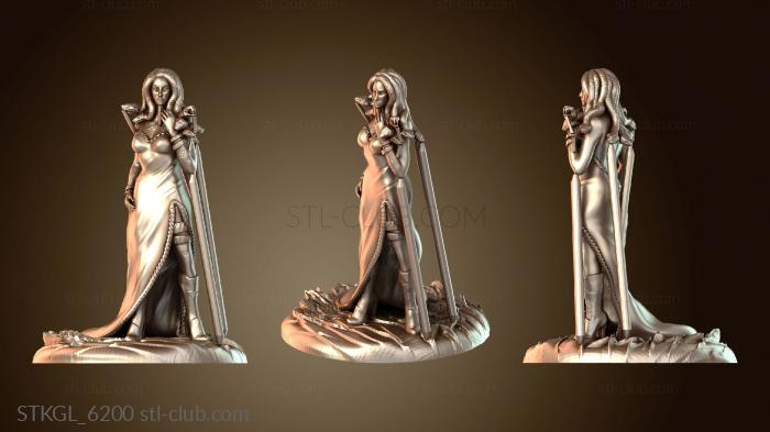 Статуэтки девушки Гуманоидная Медуза