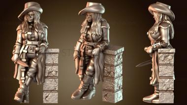 3D модель Ян против Ктулху Энн Бонни Альт (STL)