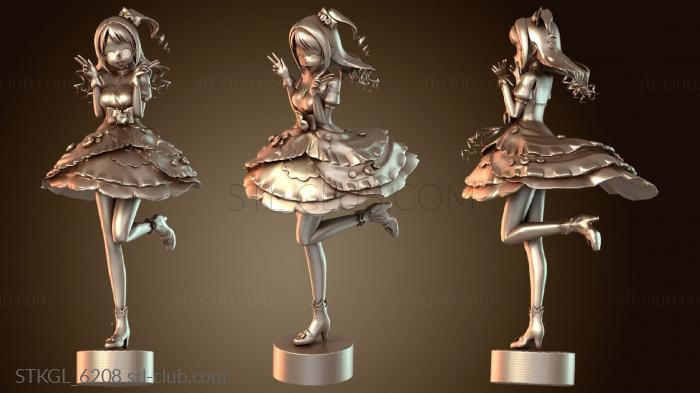 Статуэтки девушки Персонаж Uzuki Idolmaster