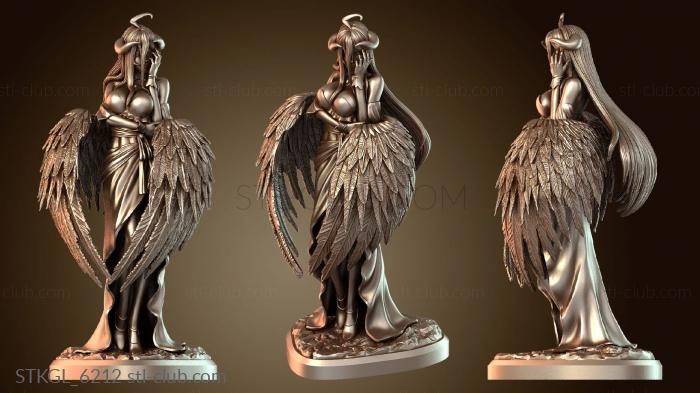 Статуэтки девушки Альбедо Иль Падди