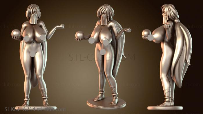 Статуэтки девушки Иллуми Голая