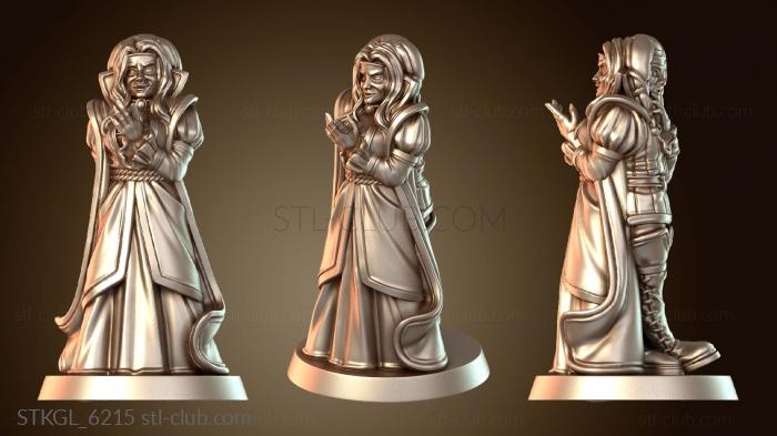 Статуэтки девушки Очаровательный иллюзионист