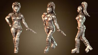 3D модель Бесконечность Женщина-гангер (STL)