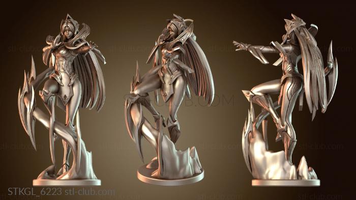 Статуэтки девушки Легенды Лиги Ирелии