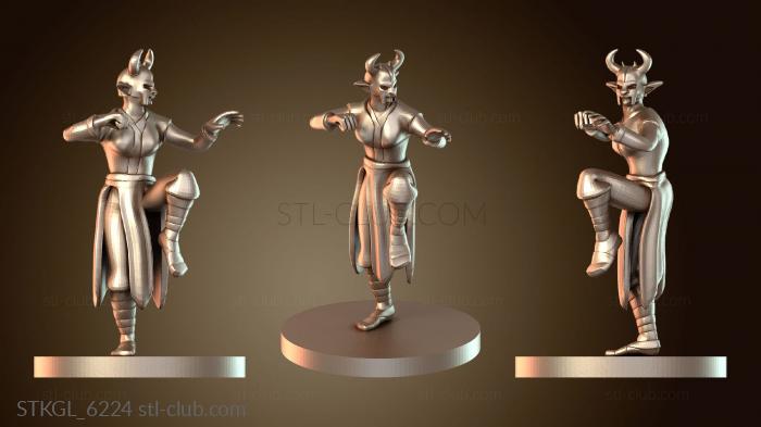 Статуэтки девушки Железная Тень