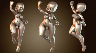 3D модель Изабель Animal Crossing (STL)