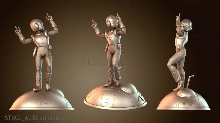 Статуэтки девушки Жако Ректа