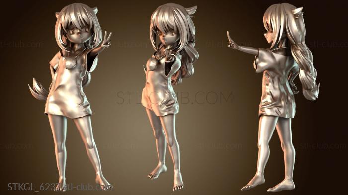 Статуэтки девушки Джахисама