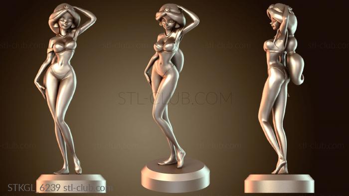 Статуэтки девушки Radiant Jasmine Princess Blue