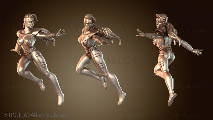 Статуэтки девушки Силы, вдохновлённые Джин Грей