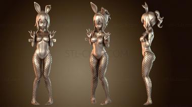 3D модель Джин Банни Девчушка (STL)