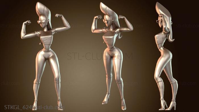 Статуэтки девушки Дженни Брава