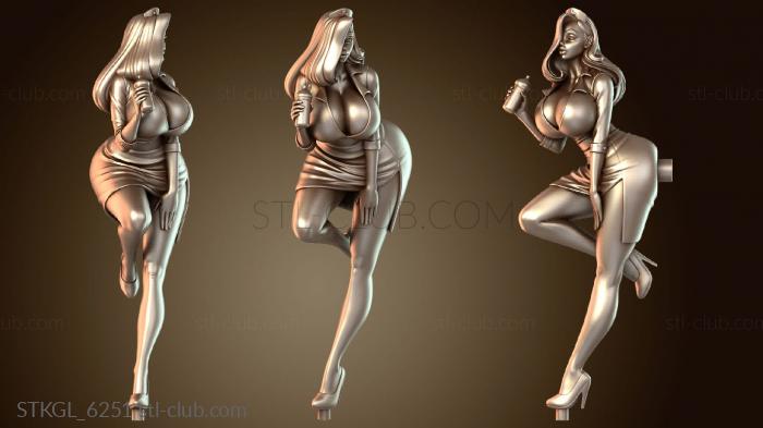 Статуэтки девушки Джессика Бук Медсестра