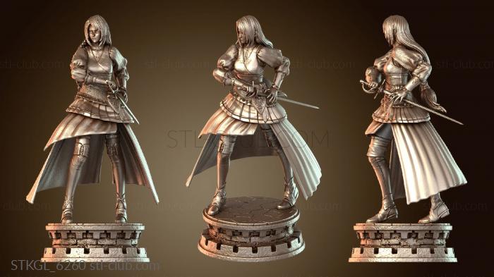 Статуэтки девушки Джилл Л.